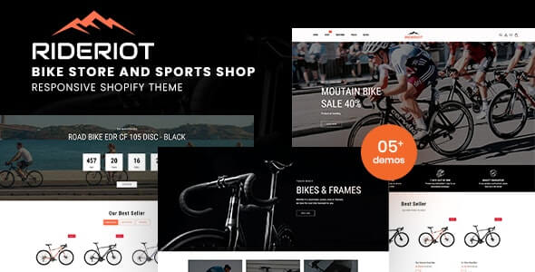 Rideriot - Bike Store Responsive Shopify Theme