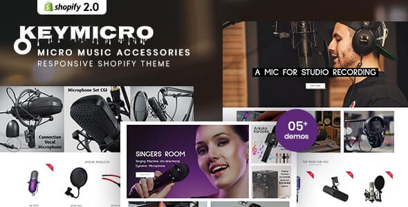 Keymicro - Micro Music Accessories Responsive Shopify Theme