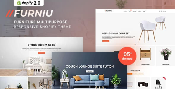 Furniu - Furniture Multipurpose Responsive Shopify Theme
