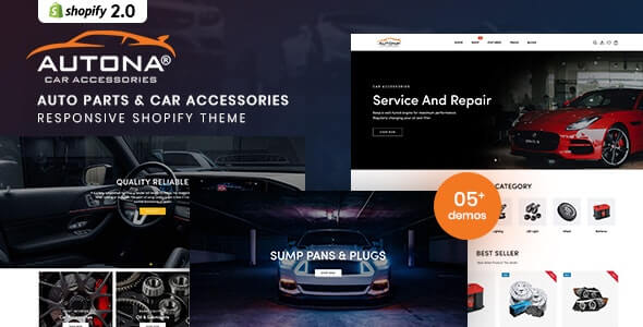 Autona - Auto Parts And Car Accessories Shopify Theme